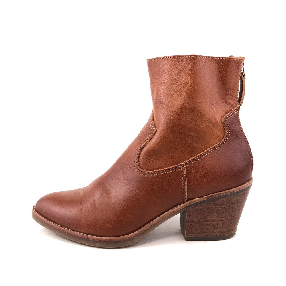 Sofft Annabell Bourbon Leather Ankle Boots 7M